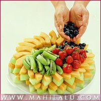 fresh fruit gateau