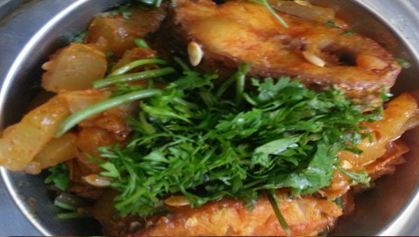 How to prepare Cucumber with Fish curry