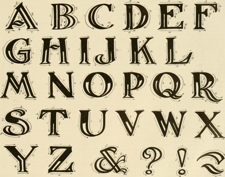alphabets