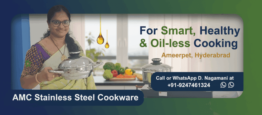 AMC Cookware Hyderabad Ameerpet.