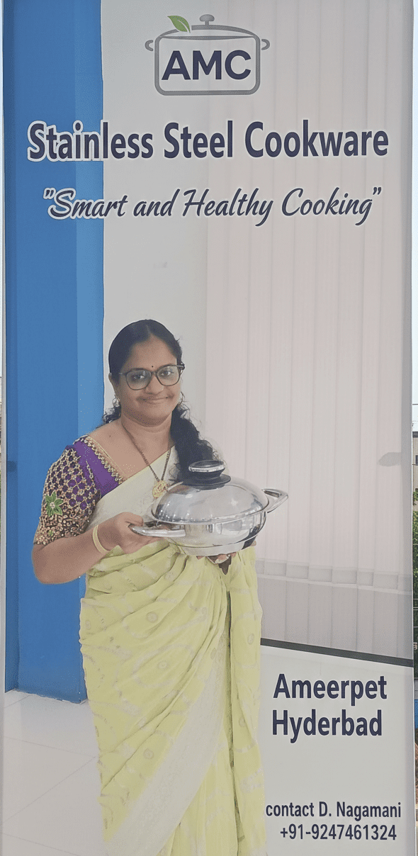 AMC Stainless Steel Cookware Nagamani Hyderabad