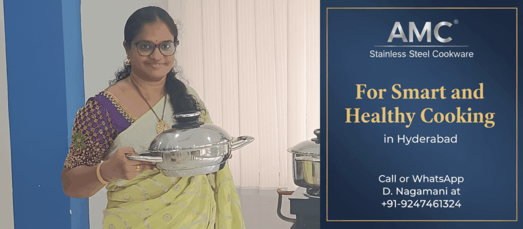 AMC Stainless Steel Cookware Ameerpet Hyderabad